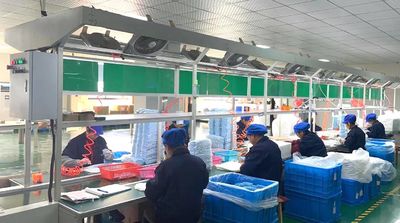Shangyu ShengRuiSi Packaging Co.,Ltd üreticinin üretim hattı