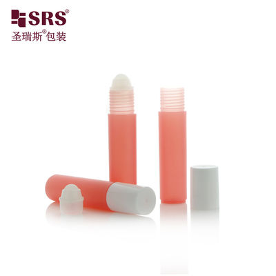 satın al Mat Frosted Finish 10ml Esanslı Yağ için Beyaz PP Rulo Şişe Çevrimiçi üretim