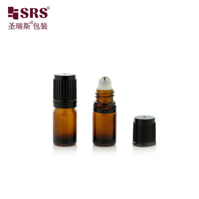satın al BLPF-5ml Yuvarlak Omuz Mavi Yeşil Kehribar Cam Şişe Saklayıcı Kapaklı Yağ İçin Cam Toplu Çevrimiçi üretim