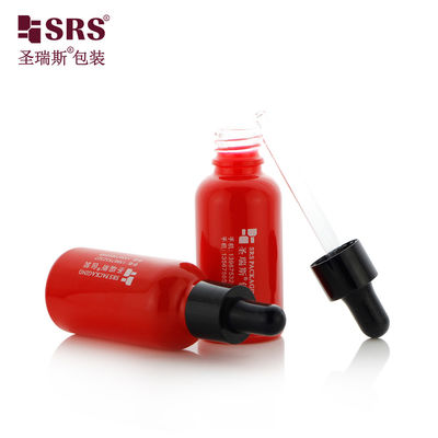 satın al Deri Bakım Essential Oil Dropper Şişeleri Yuvarlak Omuzlu Silindirik Çevrimiçi üretim