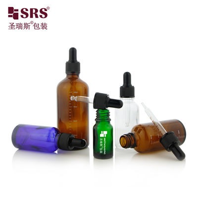 satın al D002-100ml Yuvarlak Cam Boş Damla Şişeleri Essential Oil için Sızıntı Kanıtlı Çevrimiçi üretim
