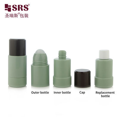 satın al RPPE ((P) -50ML Boş Mat İç Şişe Disinfeksiyon kullanımı için 50ml Kapasiteli Şişede Yeşil Özel Deodorant Rulo Çevrimiçi üretim