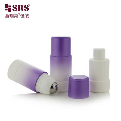 satın al RPPE ((P) - 50 ml 75 ml Gradient mor Şişede Yeniden Doldurulabilir Rulo Silindir Paketleme Dezenfektan Deodorant Gel İçeren Birincil Paketleme Çevrimiçi üretim