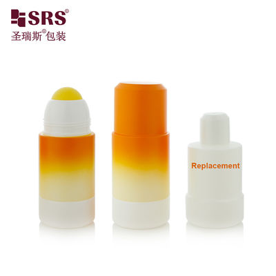 satın al 75ML RPPE P Custom Gradient Orange Matte Form Aesthetic Muscle Soothing Gel uygulaması için şişede boş rulo Çevrimiçi üretim