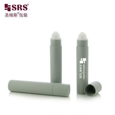 satın al Silindir 20ml Sıcak Gri Mat Kalıp Şişe Üzerine Rulo Vuruş Kapaklı Ve Deodorant Kokusu Çubuğu Ambalajı İçin PP Roller Ball Uygulayıcı Çevrimiçi üretim
