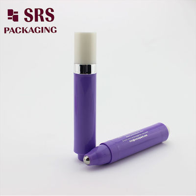 satın al SRS lüks 10ml plastik mor renkli kozmetik şişe üzerinde hava içermeyen rulo Çevrimiçi üretim