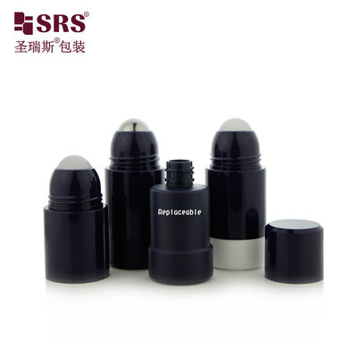 satın al RPPE-50ml Boş Siyah Anti Perspirant Şişede Yeniden Doldurulabilir Rulo PP PCR Plastik Malzemeden Yapılmış Çevrimiçi üretim