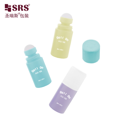 satın al RPPA1-50ml Empty Round Plastic Roller Bottle With CRC Cap For Children Product Çevrimiçi üretim