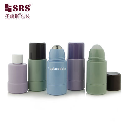 satın al Doldurulabilir PP Roll On Şişe 50ml 75ml Deodorant ve Cilt Bakımı İçin Çevrimiçi üretim