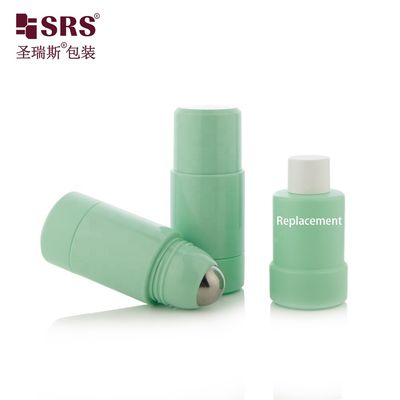 satın al Kozmetik Deodorant için Doldurulabilir PP PCR Roll On Şişe 50ml 75ml Çevrimiçi üretim