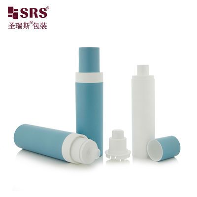 satın al 50ml 100ml PP Refillable Airless Pump Bottle for Skin Care Çevrimiçi üretim