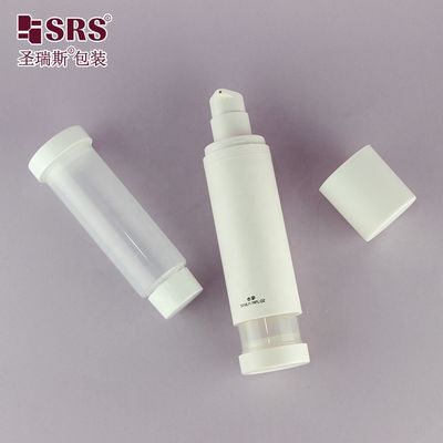 satın al Refillable Airless Pump Bottle PP Plastic 30ml 50ml 100ml Cosmetic Packaging Çevrimiçi üretim