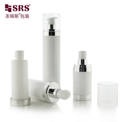 satın al Refillable Airless Pump Bottle 15ml 30ml 50ml for Cosmetic Creams Çevrimiçi üretim