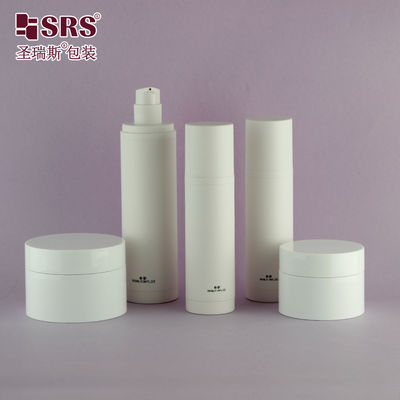 satın al 30ml 50ml 100ml PP PCR Recyclable Airless Pump Bottle for Cosmetics Çevrimiçi üretim