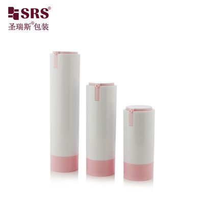 satın al AS Material 15ml 30ml 50ml Custom Airless Cosmetic Bottle Çevrimiçi üretim