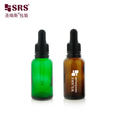 satın al 5ml 10ml 15ml 20ml 30ml 50ml 100ml Cilt Bakımı Uçucu Yağları İçin Şeffaf Cam Damlalıklı Şişe, Kurcalamaya Karşı Korumalı Çevrimiçi üretim