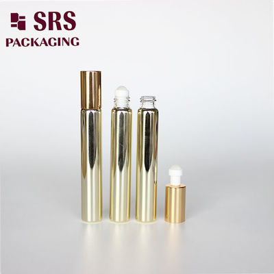 satın al SRS kozmetik 10ml altın cam parfüm şişesi, cam rulo topu Çevrimiçi üretim