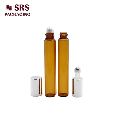 satın al Boş Parfüm Amber Cam Roller Top Şişe 10ml Alüminyum Kapaklı Çevrimiçi üretim