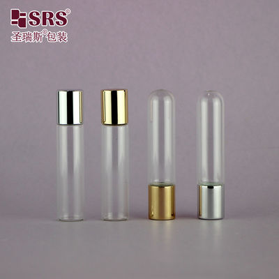 Essential Oil Parfüm Cam Rulo Şişe Açık 6ml Kapalı Çelik Top