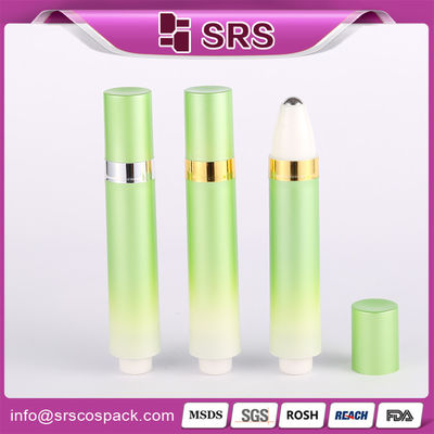 Yeni Desigh 1/3 oz 10ml göz kremi dış yay pompası olan şişe üzerinde göz rulo