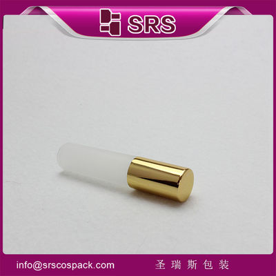 toptan satılan 1 / 6oz 5ml plastik boş parfüm ruloları paslanmaz stell rulo topuyla şişeye