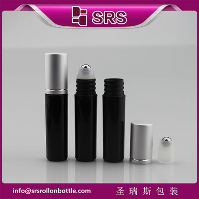 5 ml siyah plastik şişe kişisel bakım için kullanılır