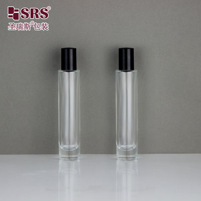 GB1-15ml Essential Oil Clear Glass Roll On Bottle with PP Plastik vida kapağı