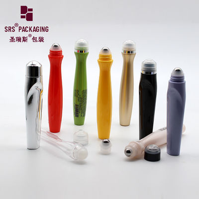 SRS8447-15ML Göz Serumu İçin Özel Olarak Doldurulmuş Siyah PETG Rulo Şişede