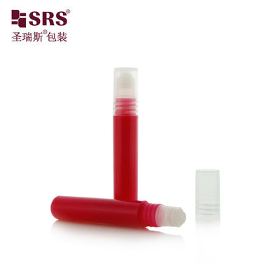 Çeşitli renklerdeki ve bitirme şekillerindeki eşanslı yağ parfümü için şişede 7 ml silindir plastik rulo