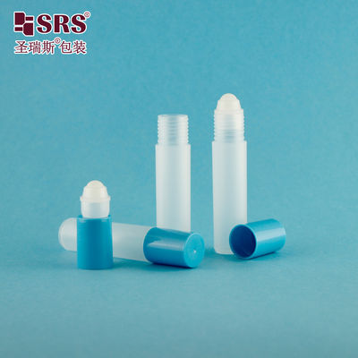 Yumuşak Dönüşümlü 10ml Plastik Rulo Şişe Çeşitli Renklerde Önemli Yağlar ve Parfümler İçin Rulo Kapaklı
