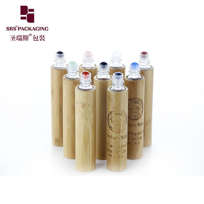 BG(GEM) -10ML Beyaz PE Ekranı ile Yeşim Taşı Toplu Boş Organik Bambu Konteyneri