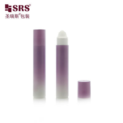 RPP(P)-20ml PP Roller Ball Applicator Şişe Kaplama Mat Eğimli Renkli Boş
