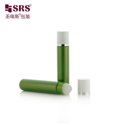 RPP(P)-35ml Dezenfekte edici donanma yeşil rulo top şişesi beyaz kapağı ile