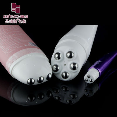 Pembe Etiketli Plastik 3 Top Roller Uygulayıcı Tüp D50mm On Off Sistemiyle