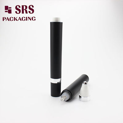 SRS 15ml Göz Kremi Mat Siyah Hava Sıktırmayan Rulo Şişesi Şişenin Üzerine Basılmış Rulo