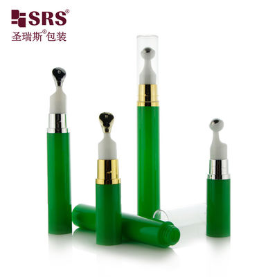A0031 plastik hava geçirmez pompa losyonu 5ml 10ml 15ml rulo şişeye hava geçirmez şişeye göz kremi için hava geçirmez şişe ambalajı
