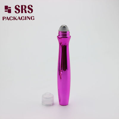 SRS ambalajı boş plastik göz kremi 15ml PETG rulo topu şişesi