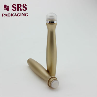 SRS ambalajı boş plastik altın renkli şişede 15 ml parfüm rulo