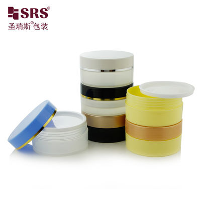SRSQ-80g Kozmetik PP Plastik Tek Duvarlı Kavanoz