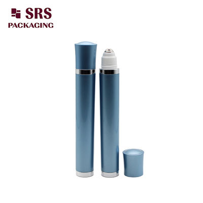 SRS titreşimli 10ml Roll On Eye Cream şişe Plastik Mavi Renk