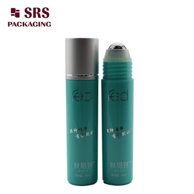 SRS yüksek kaliteli kozmetik boş 35ml plastik deodorant yuvarlak top şişe