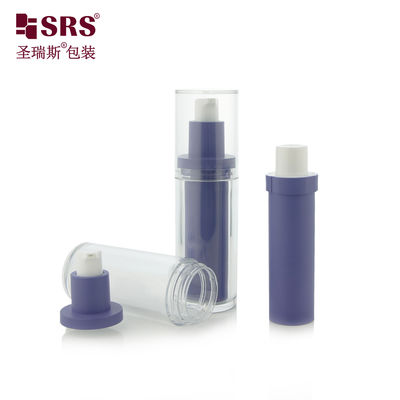 30ml PP PET Refillable Airless Bottle for Skincare Creams and Serums