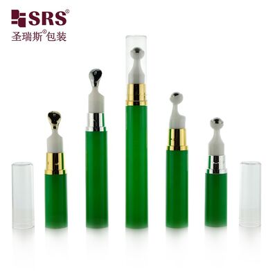 5ML 10ML 12ML 15ML Yüksek Kaliteli Göz Kremi Losyon Kozmetik Boş Tüp Vakumlu Rulo Lüks Roller AS Hava Basınçsız Pompa Şişesi