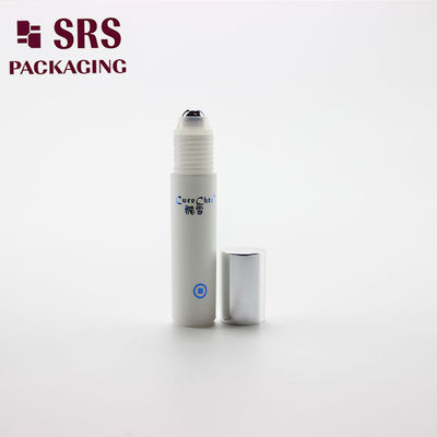SRS boş kozmetik 5ml beyaz plastik göz kremi yuvarlak top şişe