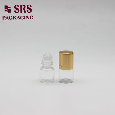 SRS boş açık renkli mini 1ml parfüm şişede küçük cam rulo