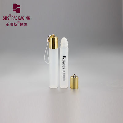 Boş mini 8ml donmuş göz kremi kanca ile plastik yuvarlak topu şişe