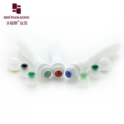 SRS8449-15ML Göz Serumu Paketleri için PETG Plastik Gemstone Rol Flaskı