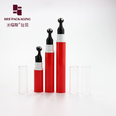 5ml 10ml 12ml 15ml Sıcak Kırmızı Roller Toplu Metal Masaj Roller Şişesi Göz Kremi Göz Bakımı Paketi