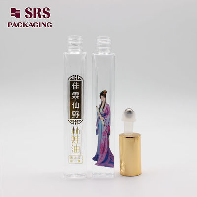 GB2-10ml kare parfüm cam rulo topu konteyneri 3D baskı modeli ile boş